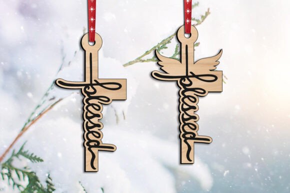 Blessed Holy Jesus Christ Cross SVG for Winter Amp Laser Cutting