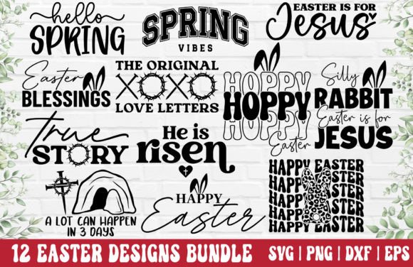 Easter SVG Bundle: A Versatile Graphic for Crafts and Publishing