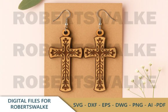 Enhancing Brand Spirit with Bible Verse Earrings Cut File