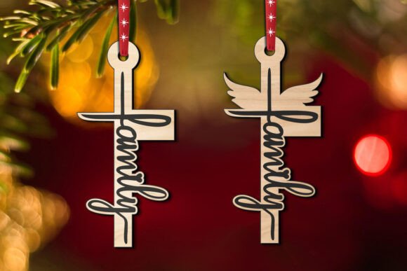 Family Jesus Christ Holy Cross: A Laser-cut Winter Amp Gem