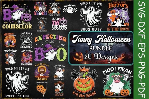 Funny Halloween SVG Bundle for Creative Campaigns