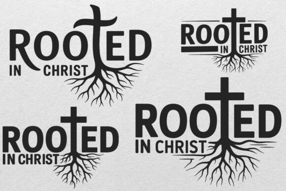 Rooted in Christ Svg: A Versatile Graphics Asset for Crafts