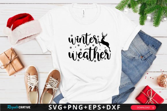 Winter Weather SVG Design for Creative Crafts and Graphics